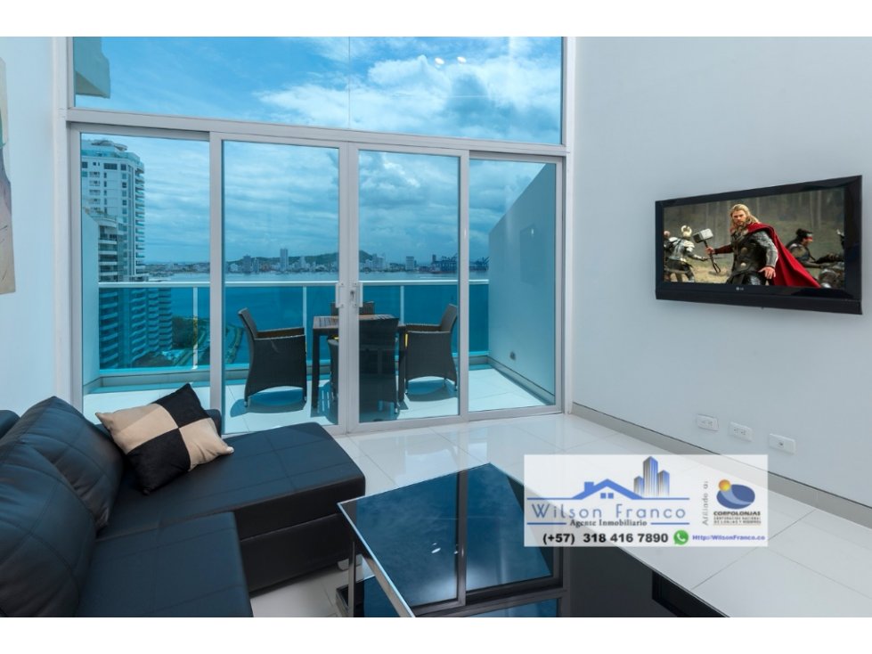 Apartamento En Venta, Castillogrande, Cartagena
