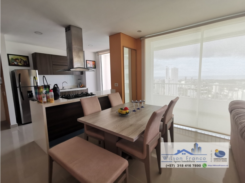 Apartamento En Venta, Vista Bahía, Manga, Cartagena — foto 6