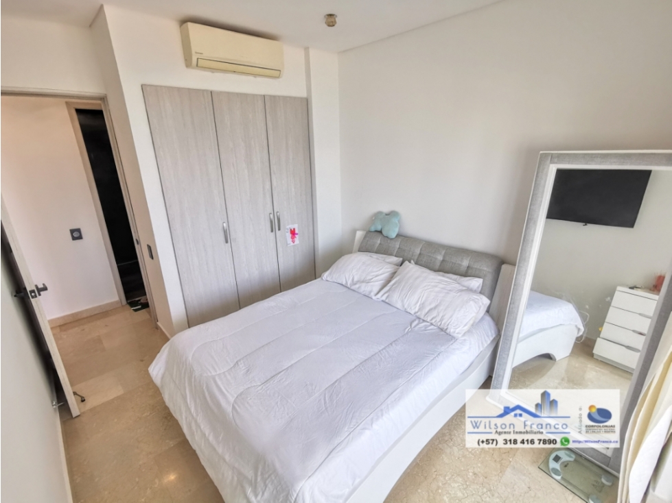 Apartamento en Venta, Condominio, Vista Bahía, Manga, Cartagena — foto 6