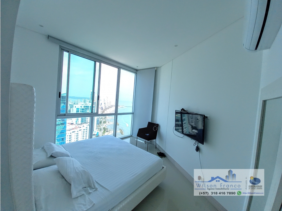 Apartamento En Venta, Bocagrande, vista al mar, Cartagena — foto 6
