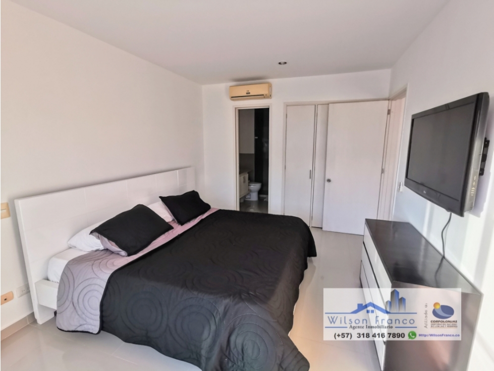 Apartamento En Venta, Amoblado, Morros, vista al mar, Cartagena — foto 6