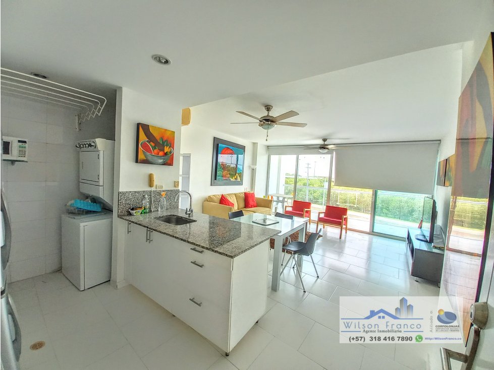 Apartamento En Cartagena, Condominio Frente Al Mar, Morros — foto 2