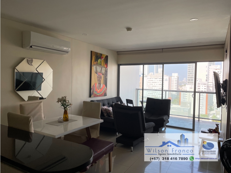 Apartamento En Venta, Bocagrande, Vista Panorámica, Cartagena — foto 6