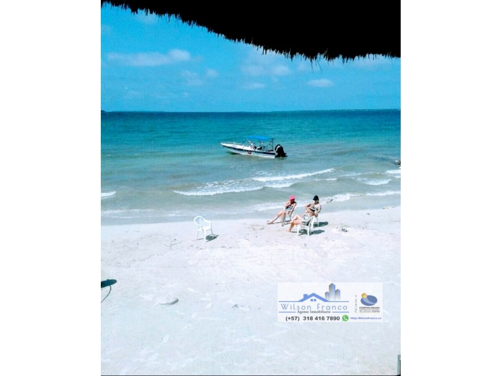 Casa de Playa En Venta, Frente Al Mar, Isla Barú, Cartagena — foto 5