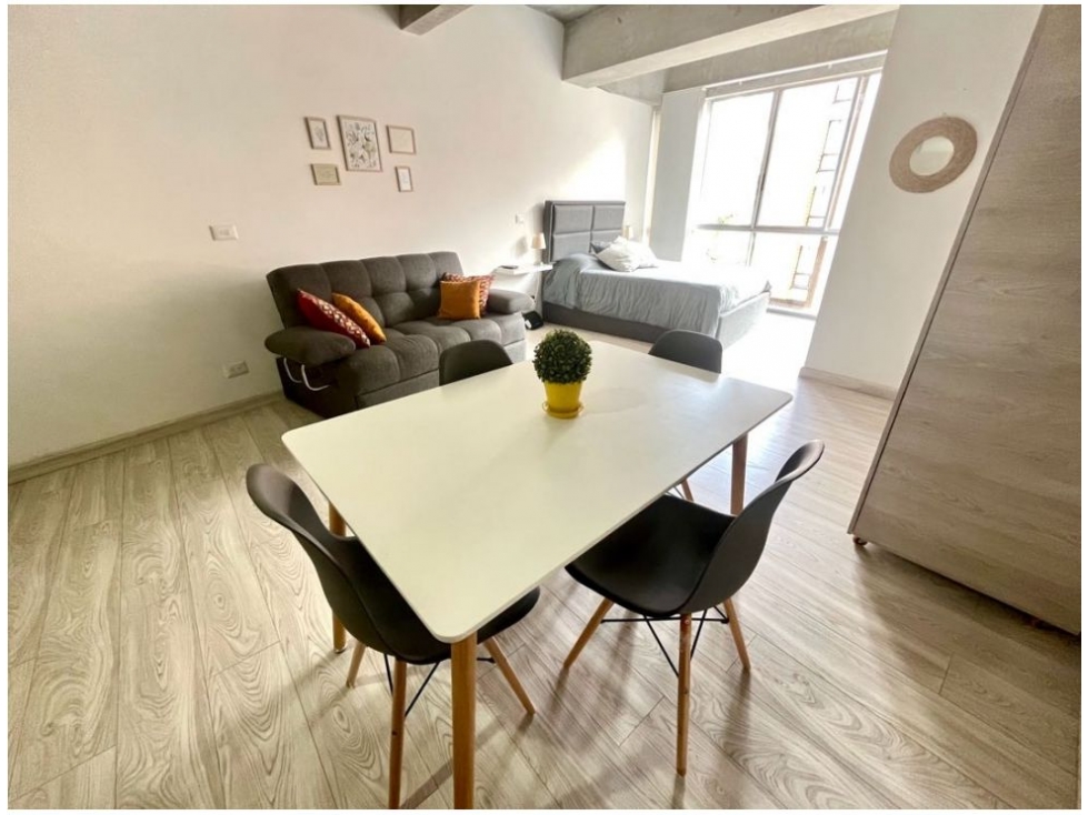 SE VENDE APARTAESTUDIO PARA USO TURISTICO EN LA CASTELLANA Amoblado — foto 5