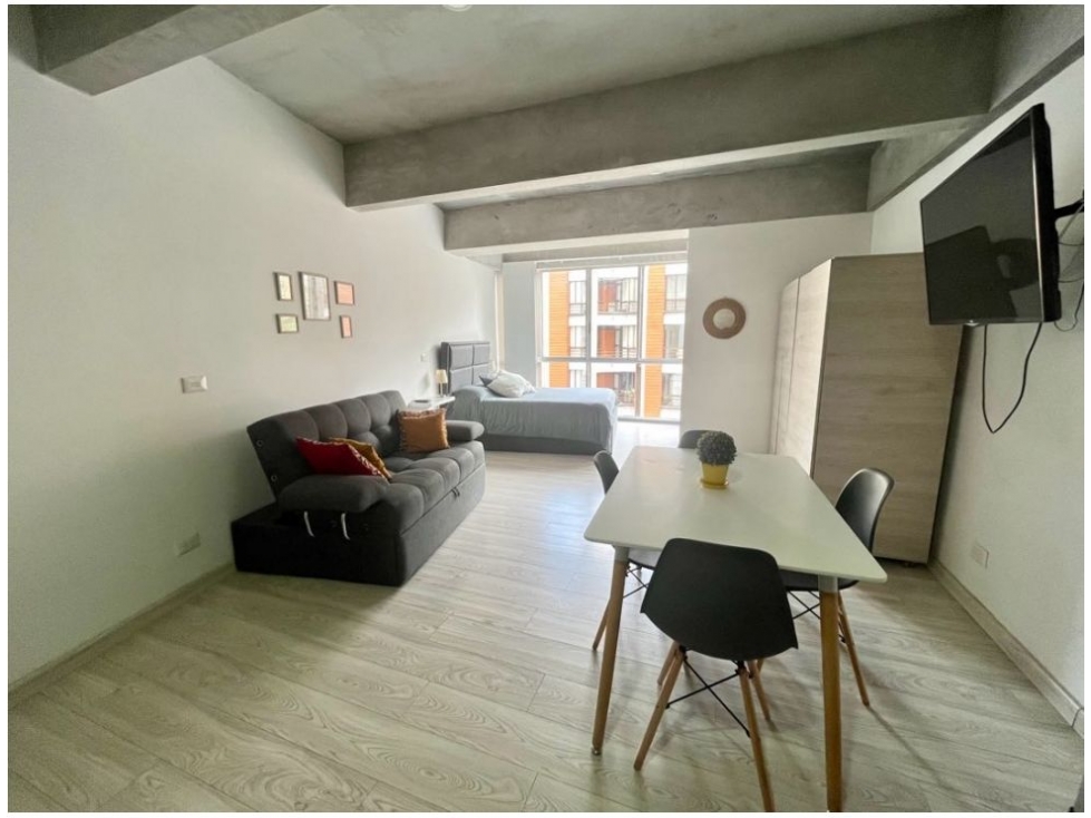 SE VENDE APARTAESTUDIO PARA USO TURISTICO EN LA CASTELLANA Amoblado