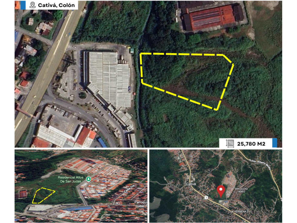 VENTA DE TERRENO EN CATIVÁ COLÓN - 7098RC - 1
