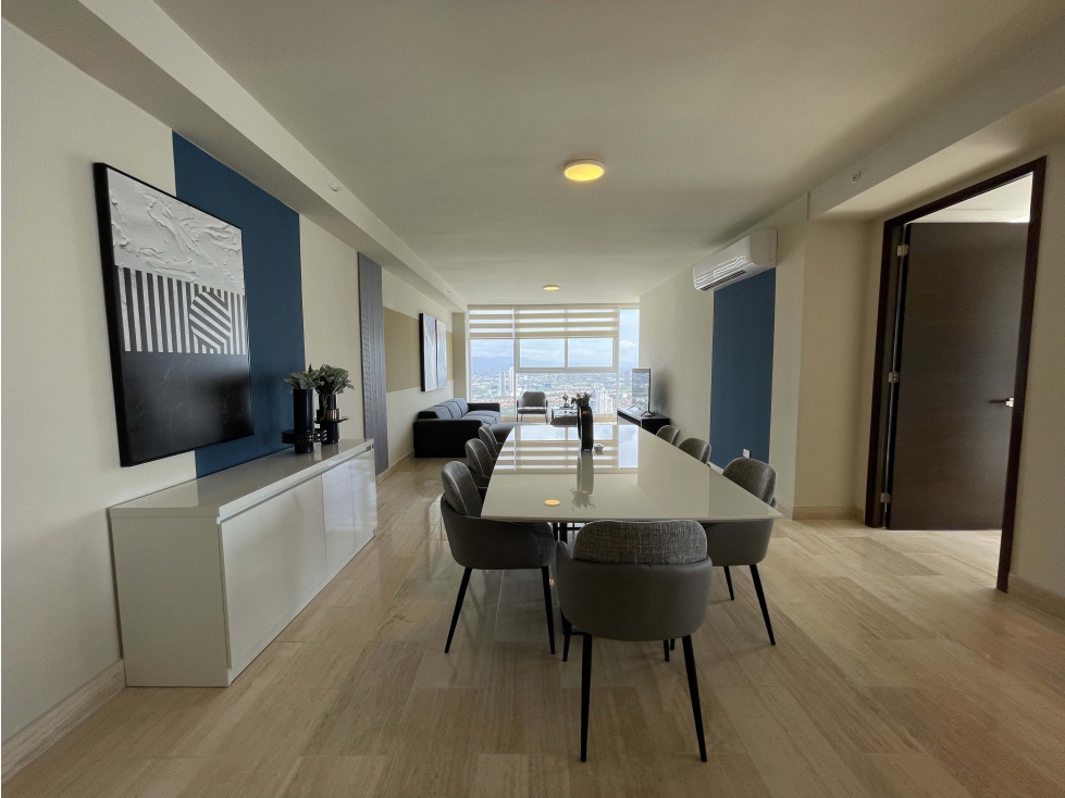 SE ALQUILA APARTAMENTO EN COSTA DEL ESTE AMOBLADO 2R 117MTS FS 2686 - 6