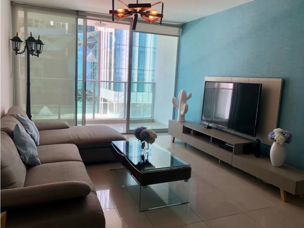 SE ALQUILA APARTAMENTO AMOBLADO EN PUNTA PACIFICA