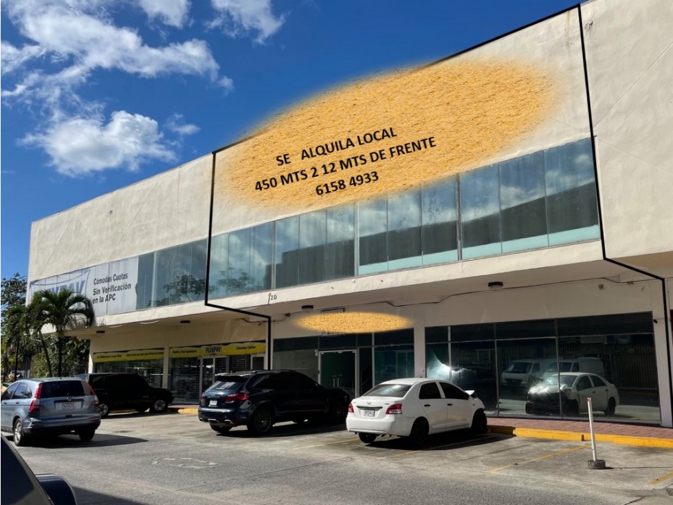 Se Alquilan Locales comerciales en Juan Diaz.