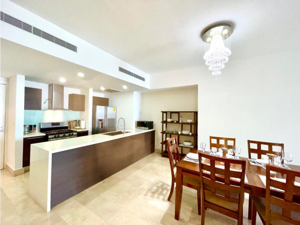 Se alquila apartamento amoblado en Av Balboa 1 Rec $1,800 — foto 2