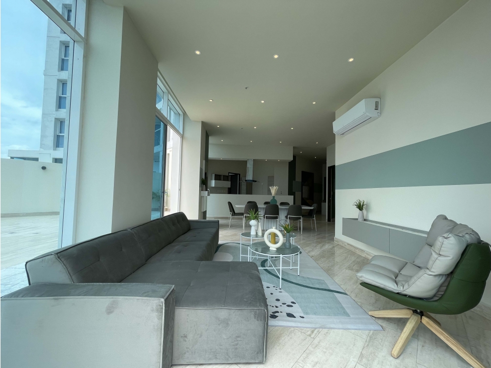 SE ALQUILA APARTAMNETO AMOBLADO EN COSTA DEL ESTE 3 RECAMARAS $4000
