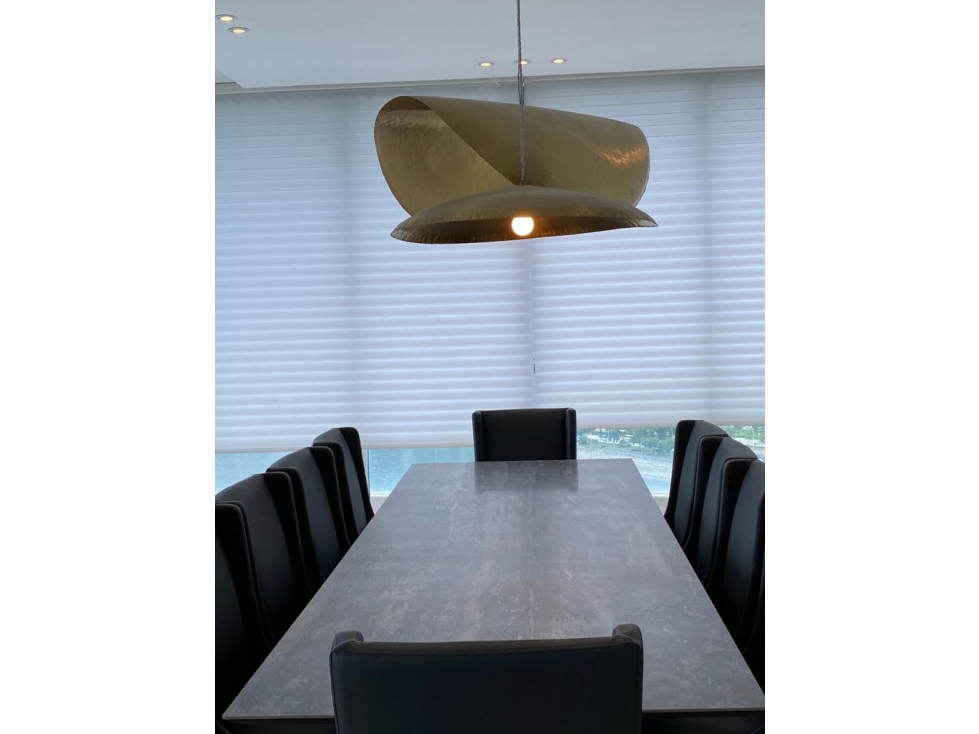 FS 2378 ALQUILER DE LUJOSO APARTAMENTO EN PH THE POINT AMOBLADO 4R