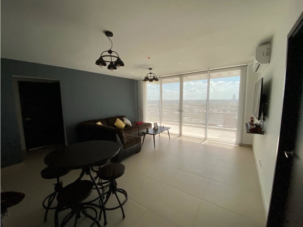 SE ALQUILA APARTAMENTO EN EL CRISOL 3 RECAMARAS AMOBLADO $1110 — foto 3