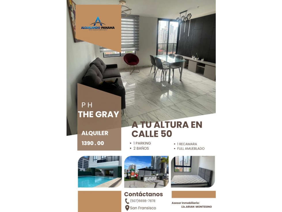 ALQUILER DE APARTAMENTO EN SAN FRANCISCO