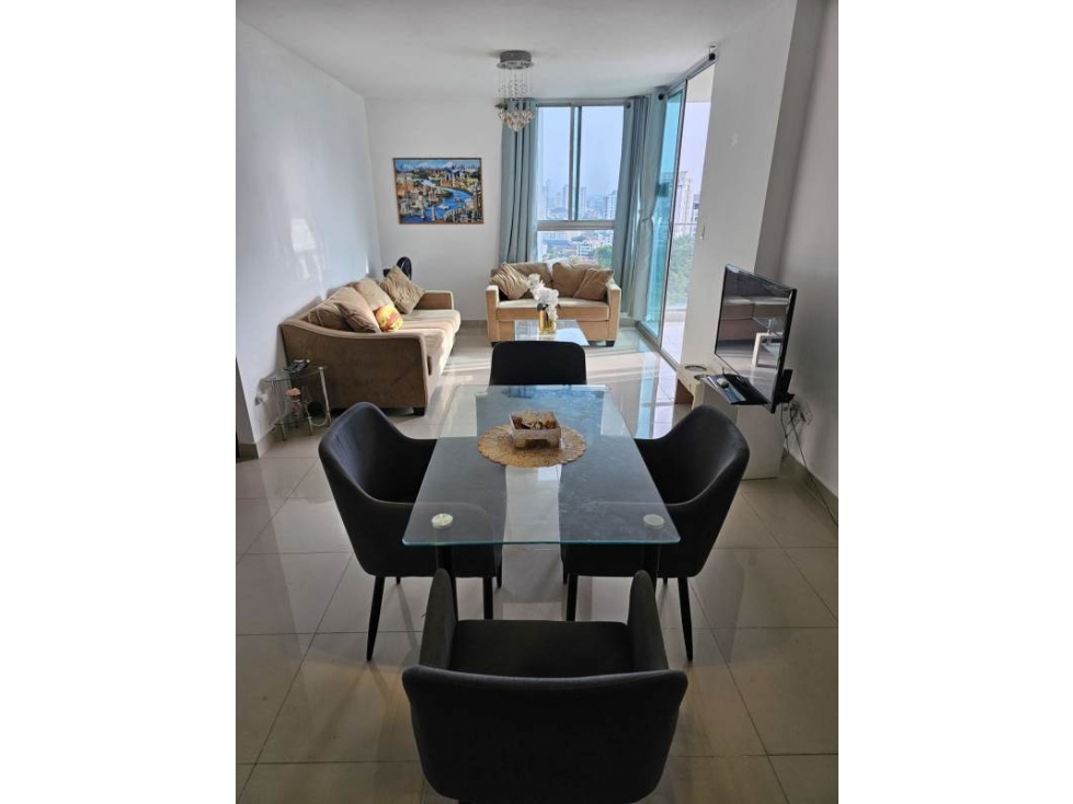 SE VENDE APARTAMENTO AMOBLADO EN CARRASQUILLA