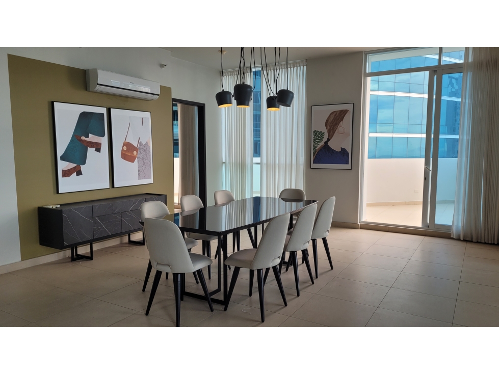 SE VENDE APARTAMENTO TIPO LOFT AMOBLADO EN COSTA DEL ESTE