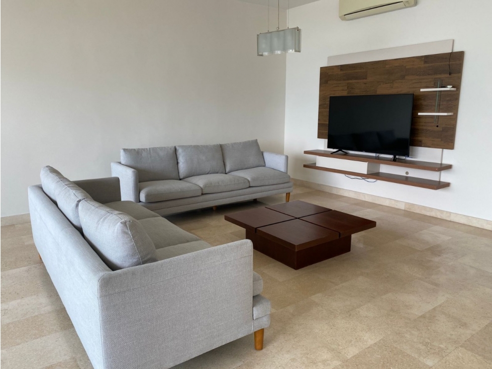 SE ALQUILA APARTAMENTO EN AV BALBOA AMOBLADO