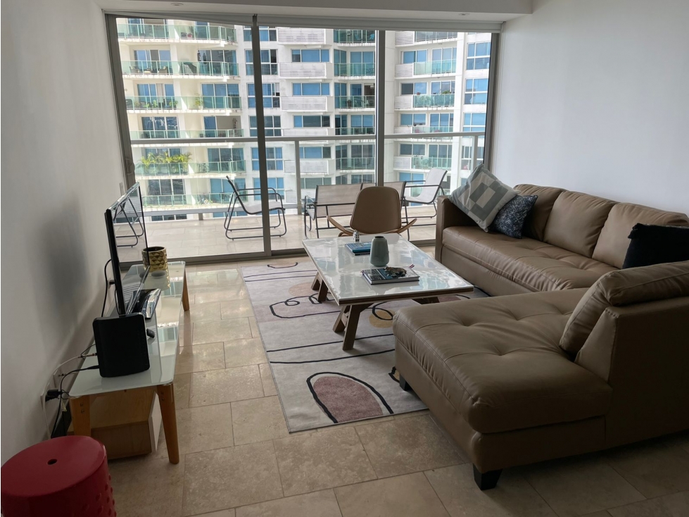 J.G Se vende apartamento amoblado en Punta Pacifica