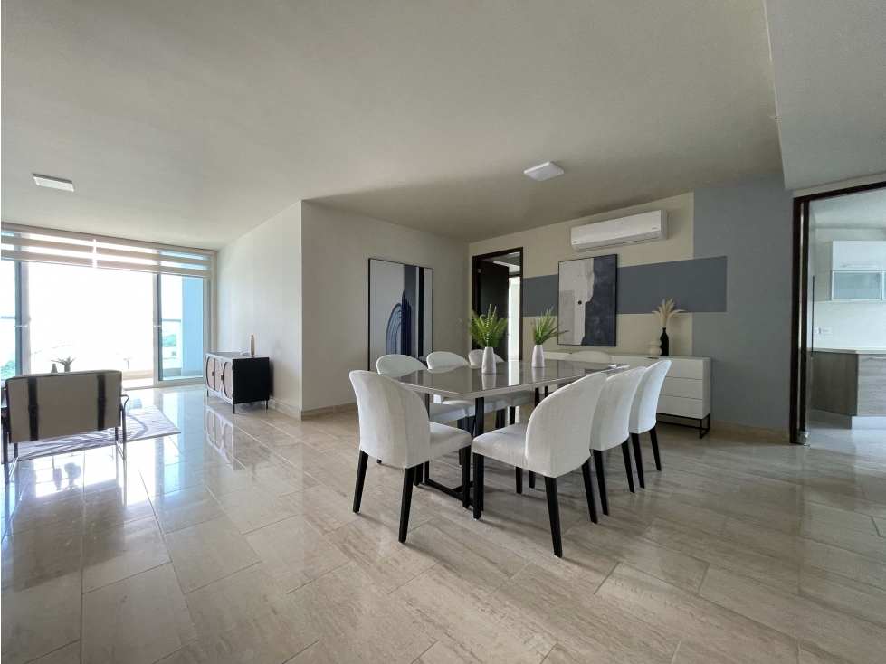 SE VENDE HERMOSO APARTAMENTO AMOBLADO EN COSTA DEL ESTE