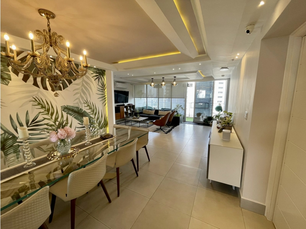 SE VENDE APARTAMENTO AMOBLADO EN OBARRIO $590,000
