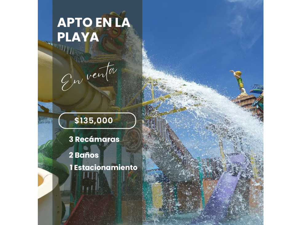 VENDO APARTAMENTO EN LA PLAYA