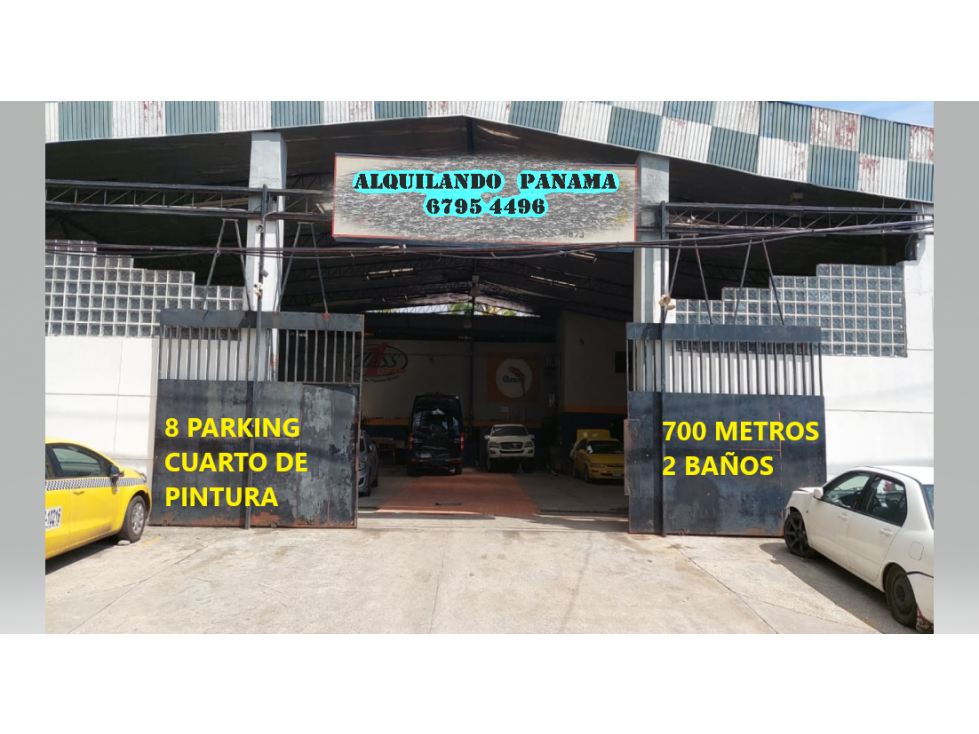 Se Vende Galera Taller en Parque Lefevre 700 mts 2 USD1,200,000,00