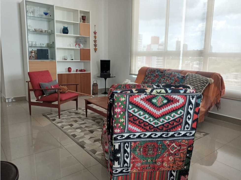 Se alquila apartamento amoblado calle 73 de san francisco 96m2 $1200 — foto 3