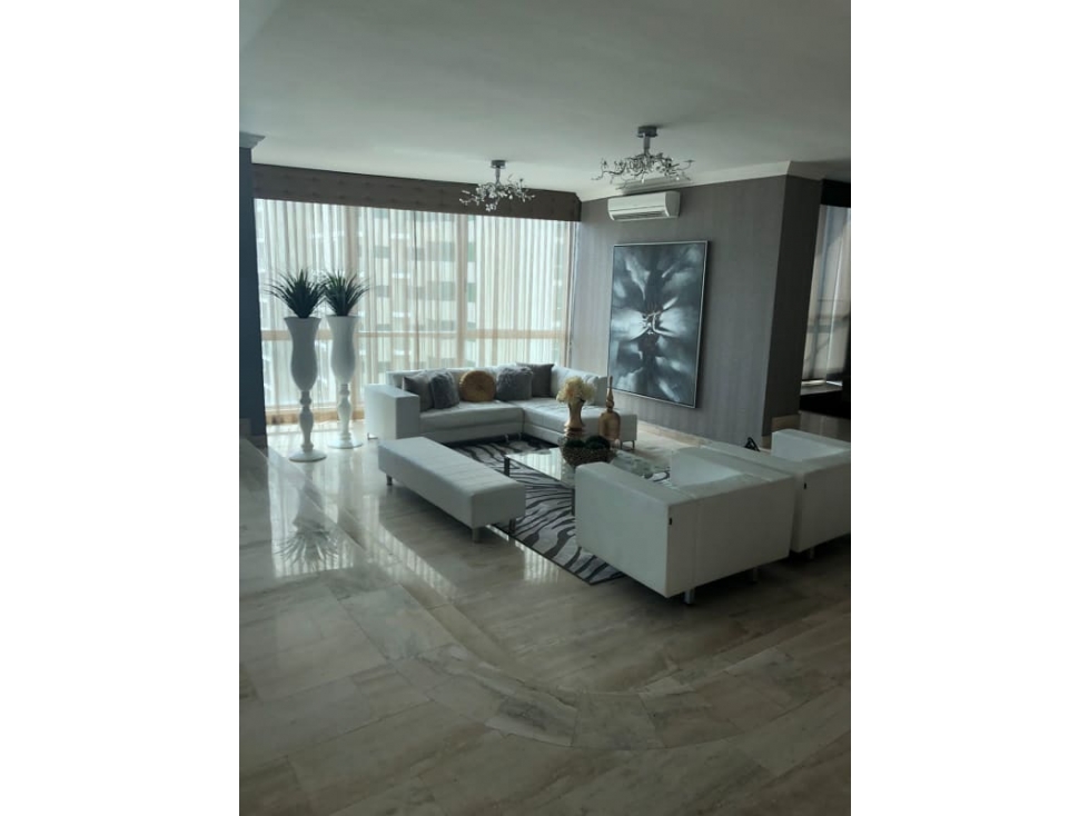 FS 2392 SE ALQUILA LUJOSO APARTAMENTO EN PUNTA PACIFICA AMOBLADO 3R - 6