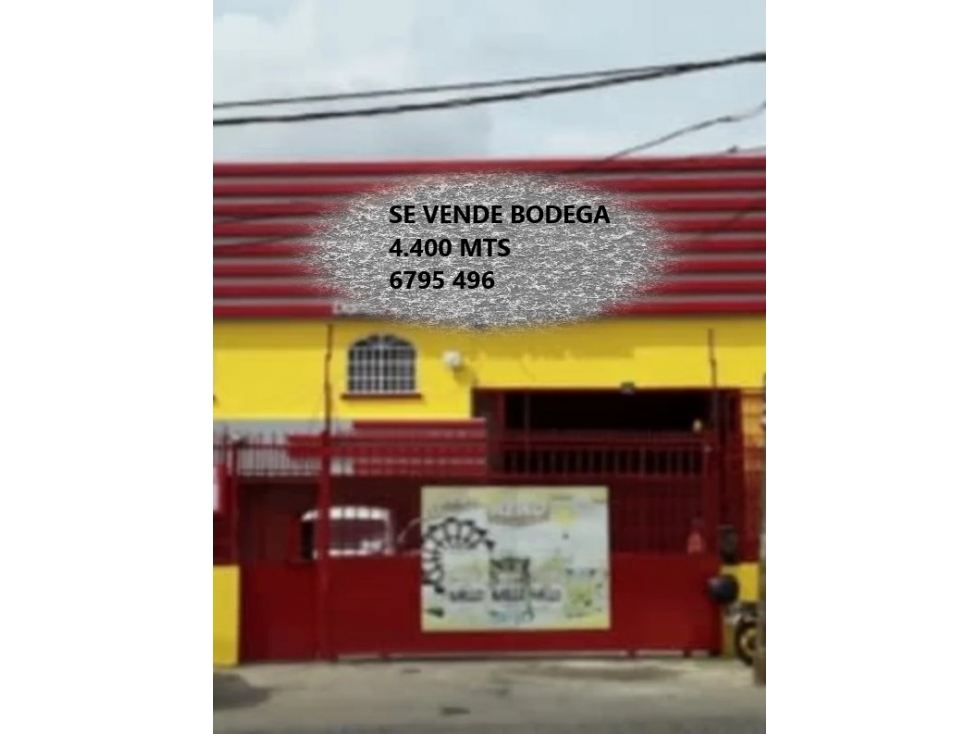 Se Vende Bodega 4.400 Mts La Chorrera usd$636.36 x metro2 - 2