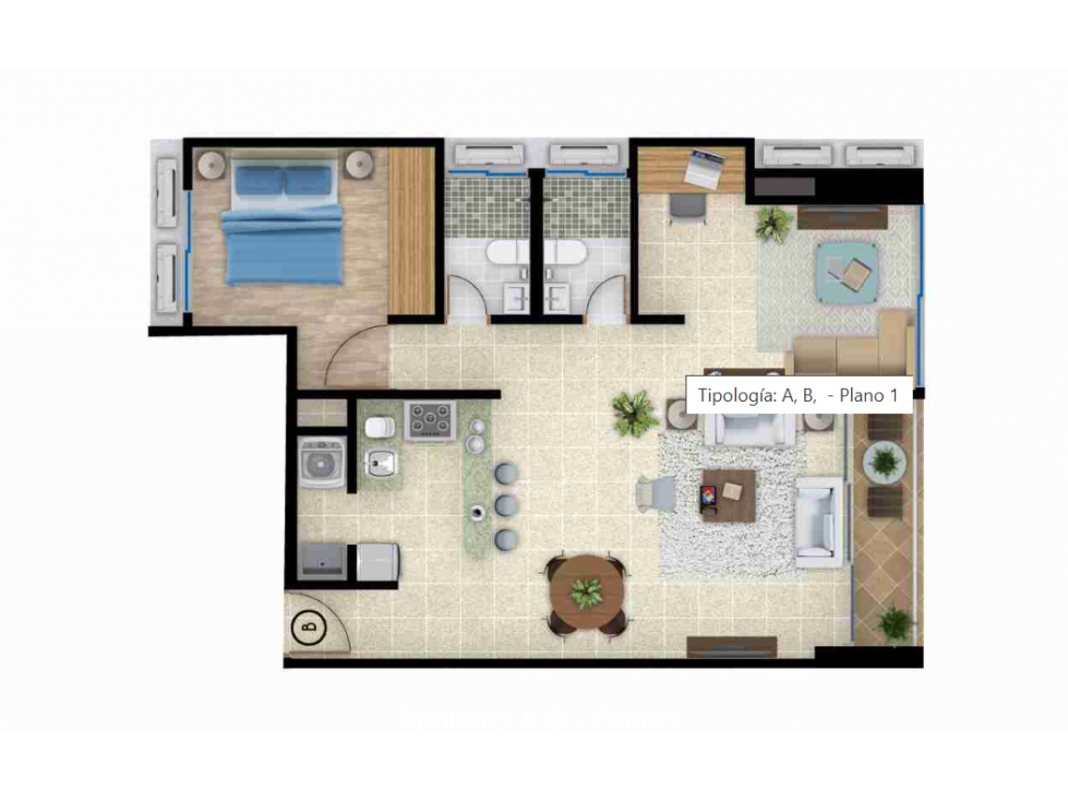 VENTA DE APARTAMENTO EN EL CANGREJO — foto 2