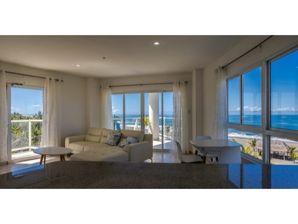 SE VENDE APARTAMENTO EN PLAYA LA BARQUETA CHIRIQUI - 1