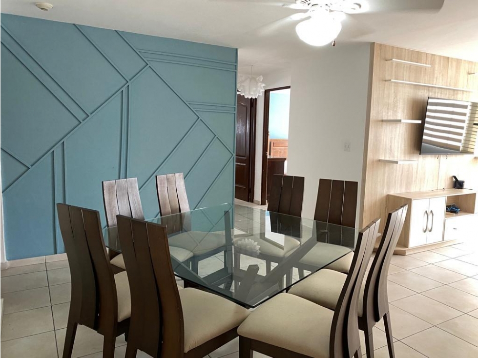 SE ALQUILA APARTAMENTO EN SAN FRANCISCO AMOBLADO 100MTS $1300 FS 2672