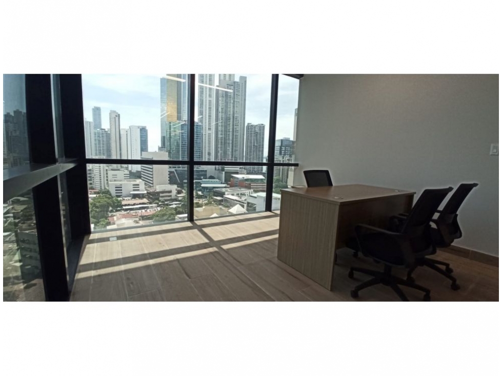 Hermosa Oficina de 251 mt2 con VISTA PANORAMICA en CALLE 50 -I.G. — foto 4