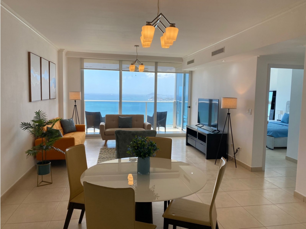 SE AQUILA BELLO APARTAMENTO EN AV BALBOA AMOBLADO FS 2717