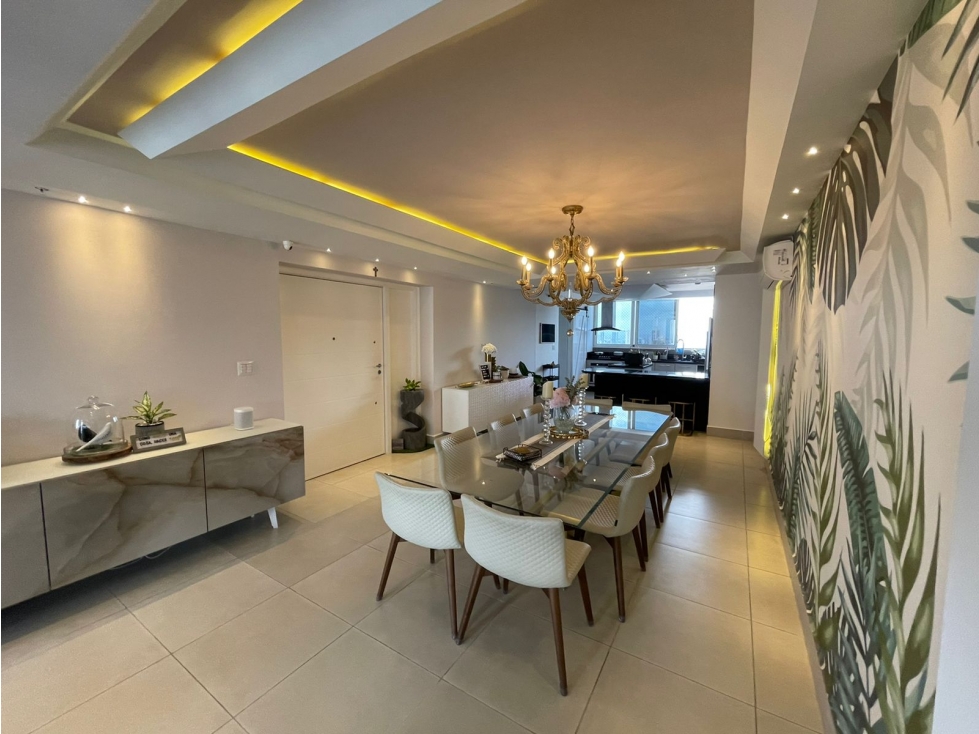 SE VENDE APARTAMENTO AMOBLADO OBARRIO