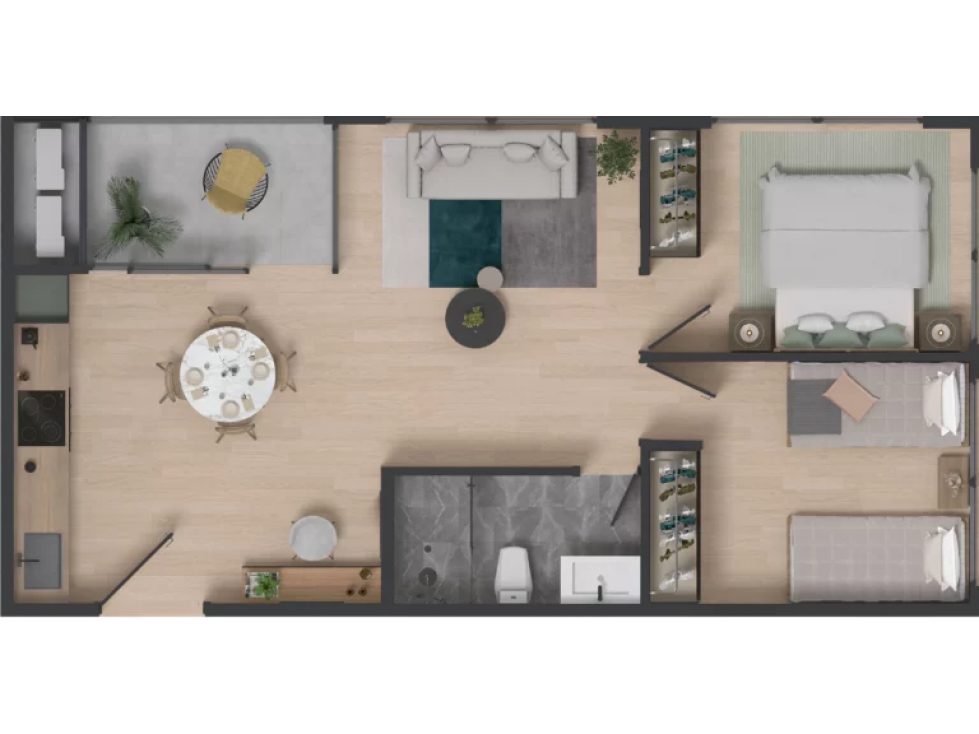 Apartamentos en bella vista Proyecto Moderna 360 urban living — foto 4