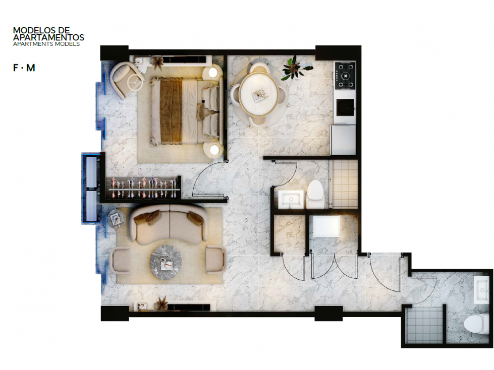 VENTA DE APARTAMENTOS EN BELLA VISTA — foto 3