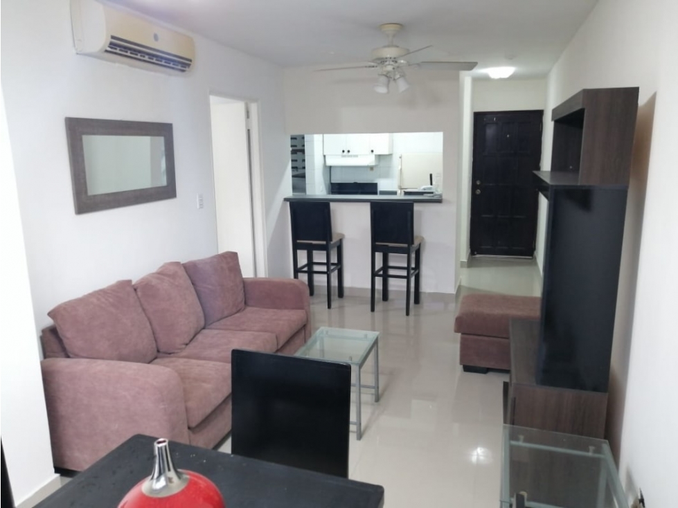 SE VENDE APARTAMENTO AMOBLADO EN VIA PORRAS $95,000