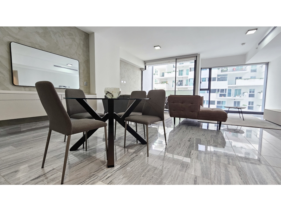 SE ALQUILA APARTAMENTO AMOBLADO EN AV. BALBOA