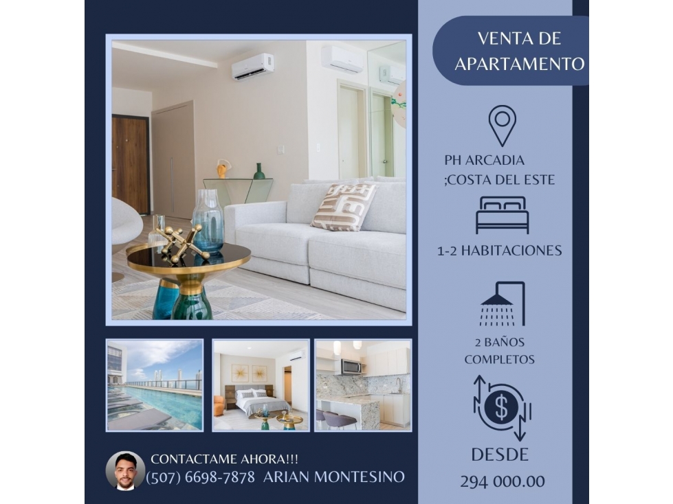 APARTAMENTO EN COSTA DEL ESTE