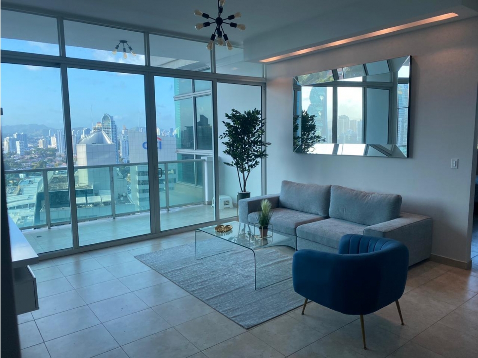 SE ALQUILA APARTAMENTO AMOBLADO PUNTA PACIFICA — foto 2
