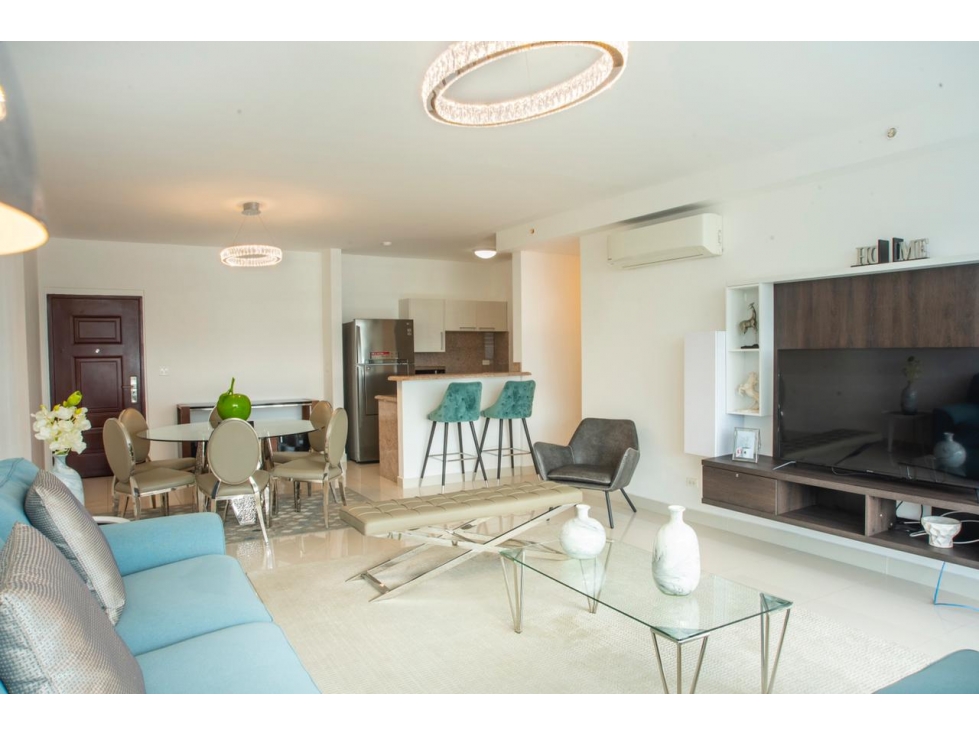 SE ALQUILA APARTAMENTO EN COSTA DEL ESTE FULL AMOBLADO FS 2219