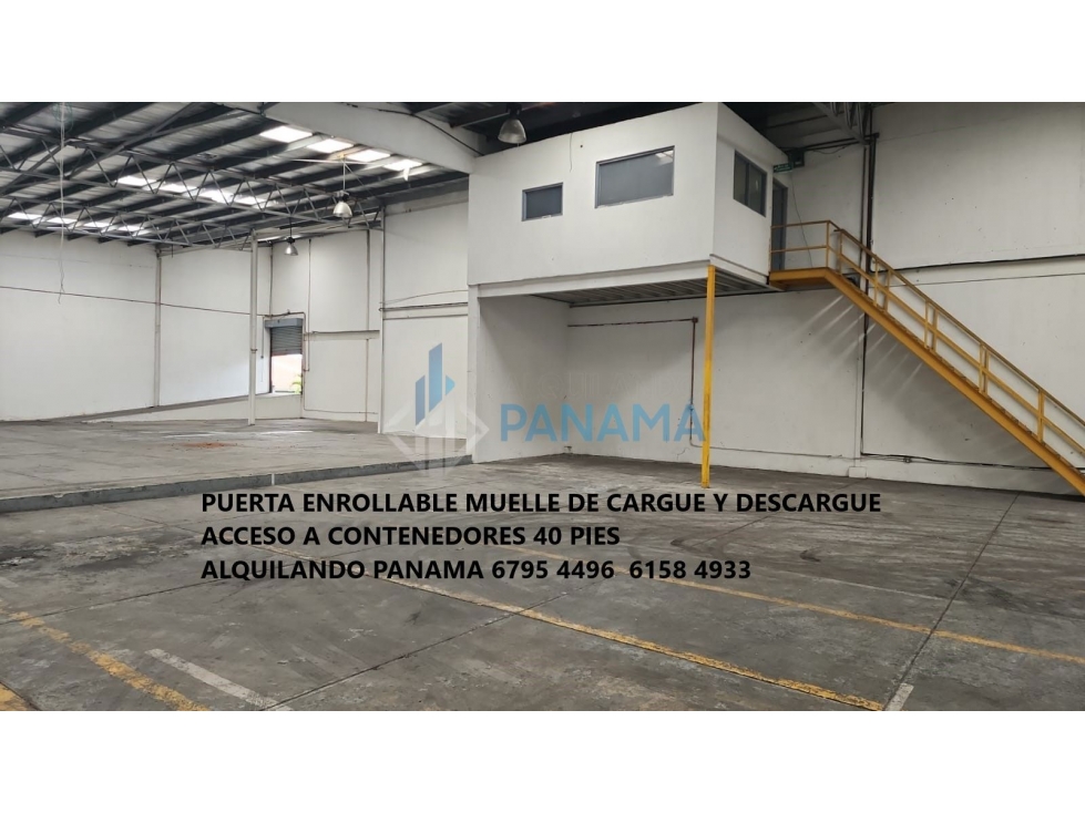 Se Alquila Fabulosa Bodega 1.228 Mts2 Via Tocumen $7.982.00 + Itbms - 6