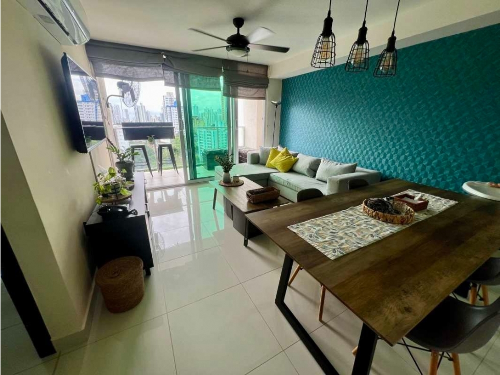 Alquiler de apartamento con vista al parque Omar - $1150 - 1