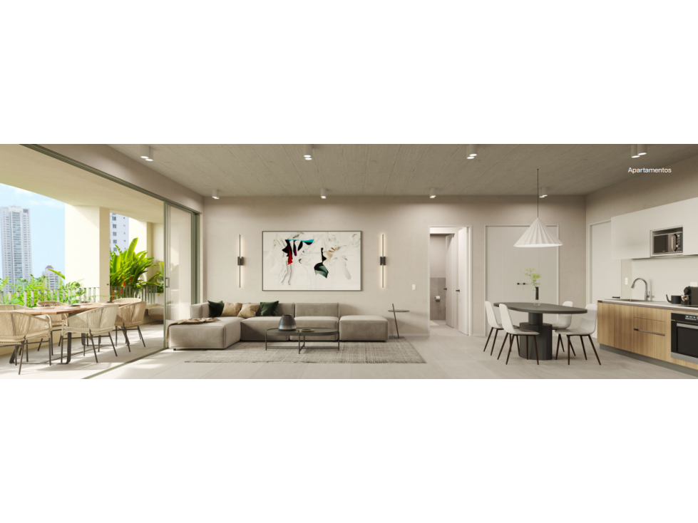 VENTA APARTAMENTO EN PROYECTO EN COCO DEL MAR