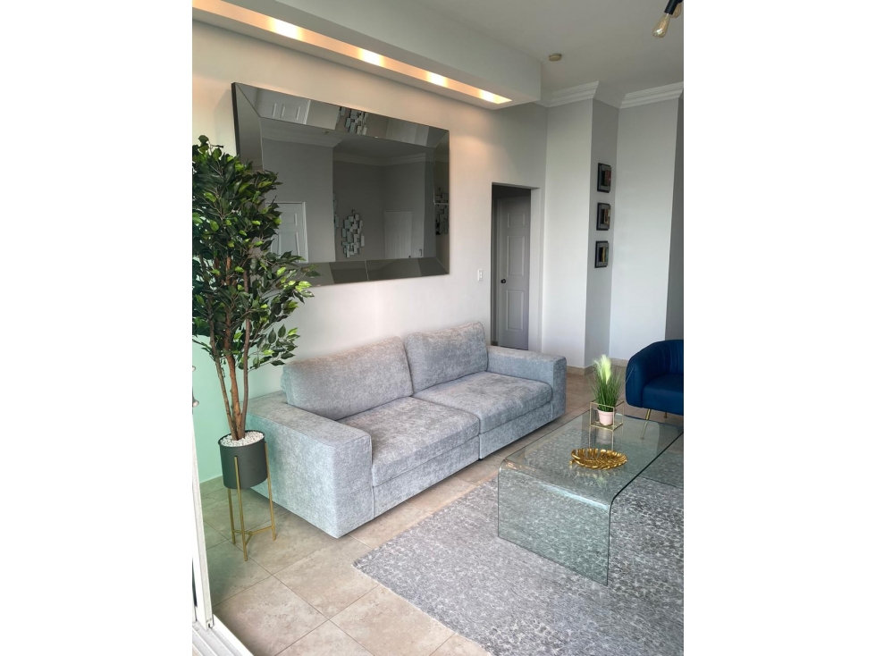 SE ALQUILA APARTAMENTO AMOBLADO PUNTA PACIFICA