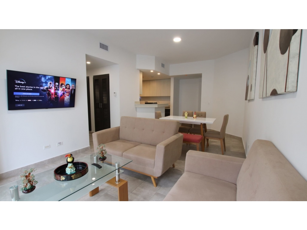 Se alquila apartamento amoblado en Cocoli 3 Rec. $1,550
