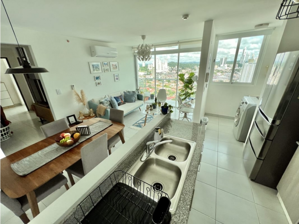 J.G Se vende apartamento Linea Blanca en Carrasquilla $ 190,000