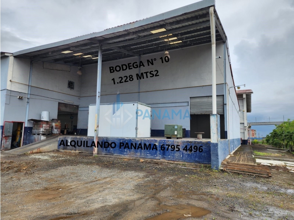 Se Alquila Fabulosa Bodega 1.228 Mts2 Via Tocumen $7.982.00 + Itbms - 5